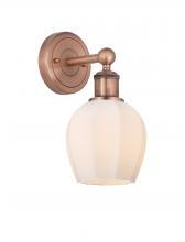  616-1W-AC-G461-6 - Norfolk - 1 Light - 6 inch - Antique Copper - Sconce