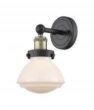  616-1W-BAB-G321 - Olean - 1 Light - 7 inch - Black Antique Brass - Sconce