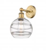  616-1W-BB-G556-8CL - Rochester - 1 Light - 8 inch - Brushed Brass - Sconce