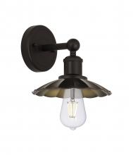  616-1W-OB-M17-OB - Scallop - 1 Light - 8 inch - Oil Rubbed Bronze - Sconce