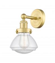  616-1W-SG-G324 - Olean - 1 Light - 7 inch - Satin Gold - Sconce