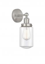  616-1W-SN-G312 - Dover - 1 Light - 5 inch - Brushed Satin Nickel - Sconce