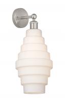  616-1W-SN-G671-8 - Cascade - 1 Light - 8 inch - Satin Nickel - Sconce