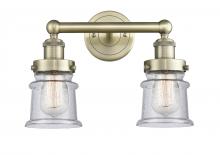  616-2W-AB-G184S - Canton - 2 Light - 14 inch - Antique Brass - Bath Vanity Light