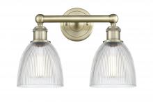  616-2W-AB-G382 - Castile - 2 Light - 15 inch - Antique Brass - Bath Vanity Light