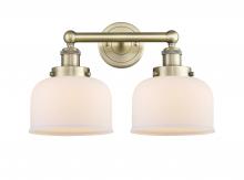  616-2W-AB-G71 - Bell - 2 Light - 17 inch - Antique Brass - Bath Vanity Light