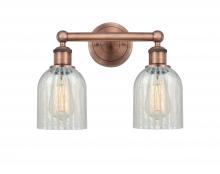  616-2W-AC-G2511 - Caledonia - 2 Light - 14 inch - Antique Copper - Bath Vanity Light