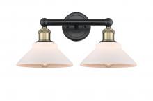  616-2W-BAB-G131 - Orwell - 2 Light - 17 inch - Black Antique Brass - Bath Vanity Light