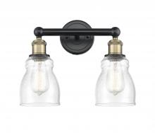  616-2W-BAB-G394 - Ellery - 2 Light - 14 inch - Black Antique Brass - Bath Vanity Light