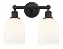  616-2W-OB-G558-6GWH - Bella - 2 Light - 15 inch - Oil Rubbed Bronze - Bath Vanity Light