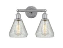  616-2W-PC-G275 - Conesus - 2 Light - 15 inch - Polished Chrome - Bath Vanity Light