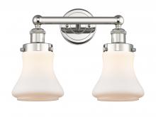  616-2W-PN-G191 - Bellmont - 2 Light - 15 inch - Polished Nickel - Bath Vanity Light