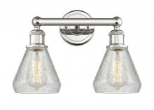  616-2W-PN-G275 - Conesus - 2 Light - 15 inch - Polished Nickel - Bath Vanity Light