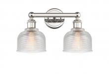  616-2W-PN-G412 - Dayton - 2 Light - 15 inch - Polished Nickel - Bath Vanity Light