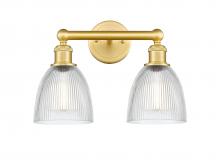  616-2W-SG-G382 - Castile - 2 Light - 15 inch - Satin Gold - Bath Vanity Light