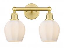  616-2W-SG-G461-6 - Norfolk - 2 Light - 15 inch - Satin Gold - Bath Vanity Light