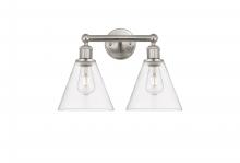  616-2W-SN-GBC-82 - Berkshire - 2 Light - 17 inch - Satin Nickel - Bath Vanity Light