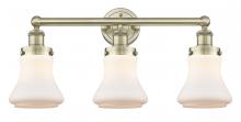  616-3W-AB-G191 - Bellmont - 3 Light - 24 inch - Antique Brass - Bath Vanity Light