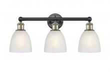  616-3W-BAB-G381 - Castile - 3 Light - 24 inch - Black Antique Brass - Bath Vanity Light