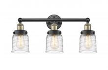  616-3W-BAB-G513 - Bell - 3 Light - 23 inch - Black Antique Brass - Bath Vanity Light