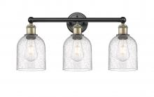  616-3W-BAB-G558-6SDY - Bella - 3 Light - 24 inch - Black Antique Brass - Bath Vanity Light