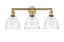  616-3W-BB-GBD-752 - Bristol - 3 Light - 26 inch - Brushed Brass - Bath Vanity Light