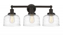  616-3W-OB-G713 - Bell - 3 Light - 26 inch - Oil Rubbed Bronze - Bath Vanity Light