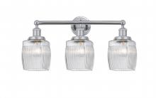  616-3W-PC-G302 - Colton - 3 Light - 24 inch - Polished Chrome - Bath Vanity Light