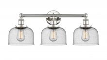  616-3W-PN-G74 - Bell - 3 Light - 26 inch - Polished Nickel - Bath Vanity Light