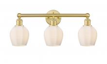  616-3W-SG-G461-6 - Norfolk - 3 Light - 24 inch - Satin Gold - Bath Vanity Light