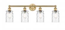  616-4W-BB-G352 - Candor - 4 Light - 32 inch - Brushed Brass - Bath Vanity Light