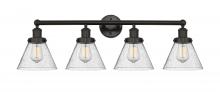  616-4W-OB-G44 - Cone - 4 Light - 35 inch - Oil Rubbed Bronze - Bath Vanity Light