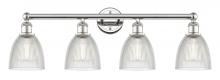  616-4W-PN-G382 - Castile - 4 Light - 33 inch - Polished Nickel - Bath Vanity Light