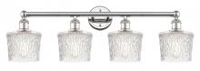  616-4W-PN-G402 - Niagara - 4 Light - 34 inch - Polished Nickel - Bath Vanity Light