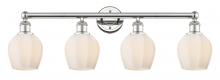  616-4W-PN-G461-6 - Norfolk - 4 Light - 33 inch - Polished Nickel - Bath Vanity Light