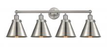  616-4W-SN-M13-SN - Appalachian - 4 Light - 35 inch - Brushed Satin Nickel - Bath Vanity Light