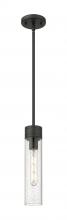  617-1S-BK-G617-11SDY - Boreas - 1 Light - 3 inch - Matte Black - Stem Hung - Mini Pendant