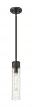  617-1S-OB-G617-11SDY - Boreas - 1 Light - 3 inch - Oil Rubbed Bronze - Stem Hung - Mini Pendant