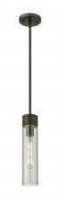  617-1S-OB-G617-11SM - Boreas - 1 Light - 3 inch - Oil Rubbed Bronze - Stem Hung - Mini Pendant