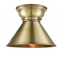  623-1F-AB-M10-AB - Briarcliff - 1 Light - 10 inch - Antique Brass - Flush Mount