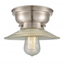  623-1F-SN-G2 - Halophane - 1 Light - 9 inch - Brushed Satin Nickel - Flush Mount