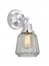  623-1W-PC-G142 - Chatham - 1 Light - 7 inch - Polished Chrome - Sconce