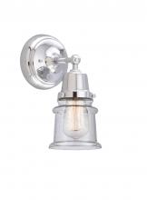  623-1W-PC-G184S - Canton - 1 Light - 5 inch - Polished Chrome - Sconce