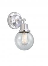  623-1W-PC-G204-6 - Beacon - 1 Light - 6 inch - Polished Chrome - Sconce