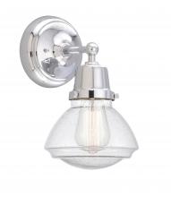  623-1W-PC-G324 - Olean - 1 Light - 7 inch - Polished Chrome - Sconce