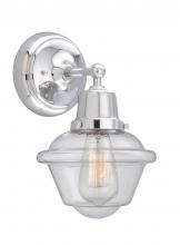  623-1W-PC-G534 - Oxford - 1 Light - 8 inch - Polished Chrome - Sconce