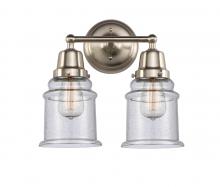  623-2W-SN-G184 - Canton - 2 Light - 14 inch - Brushed Satin Nickel - Bath Vanity Light