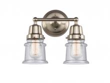  623-2W-SN-G184S - Canton - 2 Light - 13 inch - Brushed Satin Nickel - Bath Vanity Light