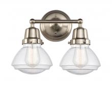  623-2W-SN-G324 - Olean - 2 Light - 15 inch - Brushed Satin Nickel - Bath Vanity Light