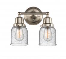  623-2W-SN-G54 - Bell - 2 Light - 13 inch - Brushed Satin Nickel - Bath Vanity Light